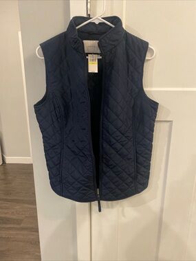 Van Heusen Black Quilted Vest